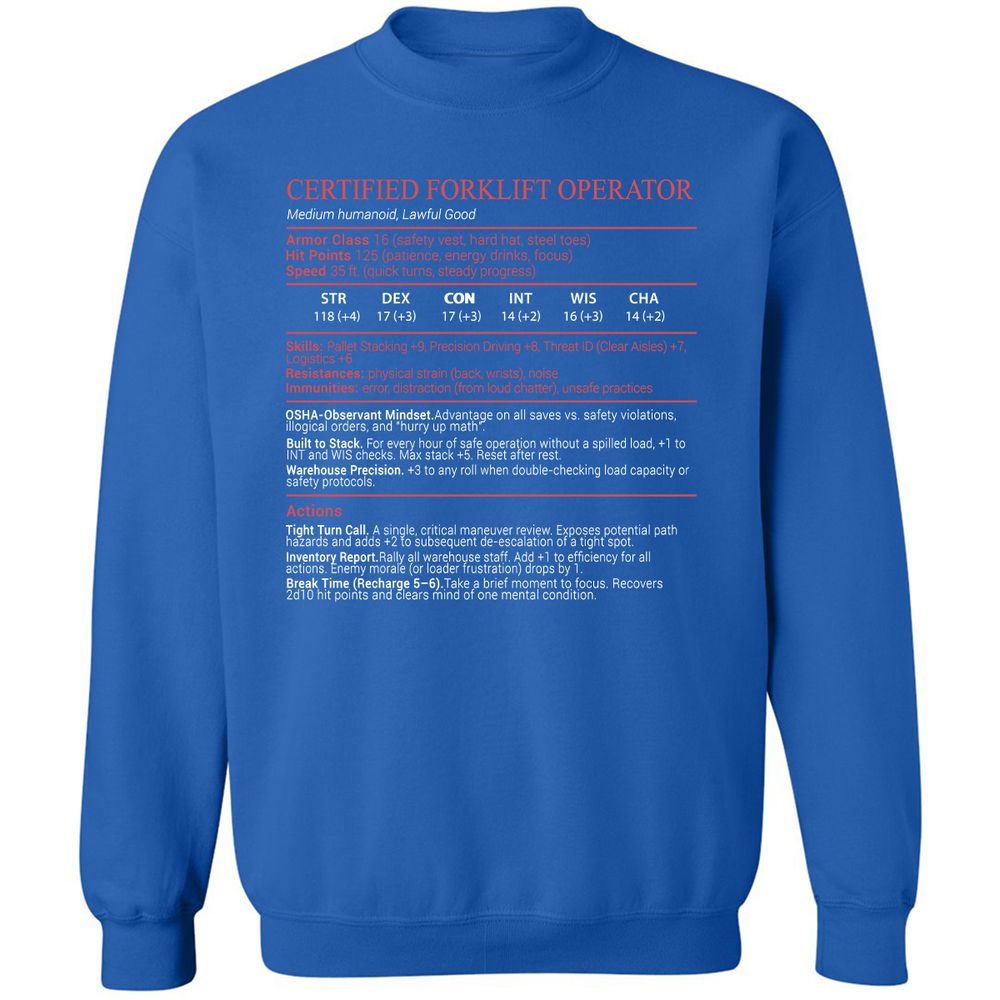 Certified Forklift Operator Stats Block - Royal - 3