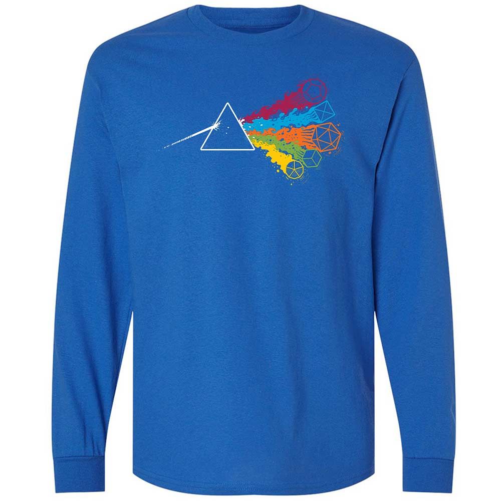 Dark Side Of The Dices Long Sleeve T-Shirt - Royal - 3