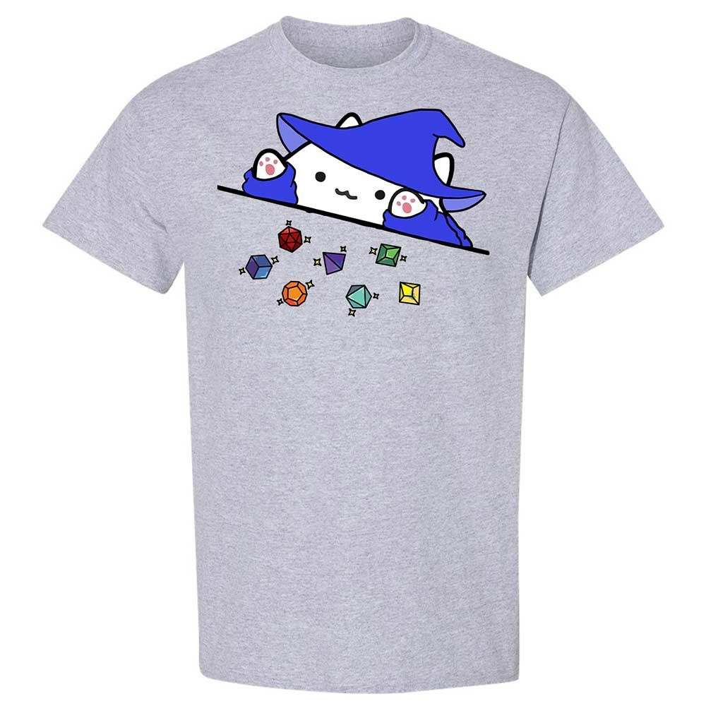 Cat Throws Dices Classic Unisex T-Shirt - Sport Grey - 3