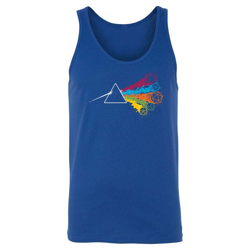 Dark Side Of The Dices Unisex Jersey Tank - True Royal - 3