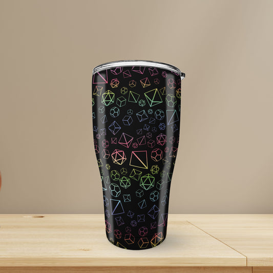 Color Dice Tumbler