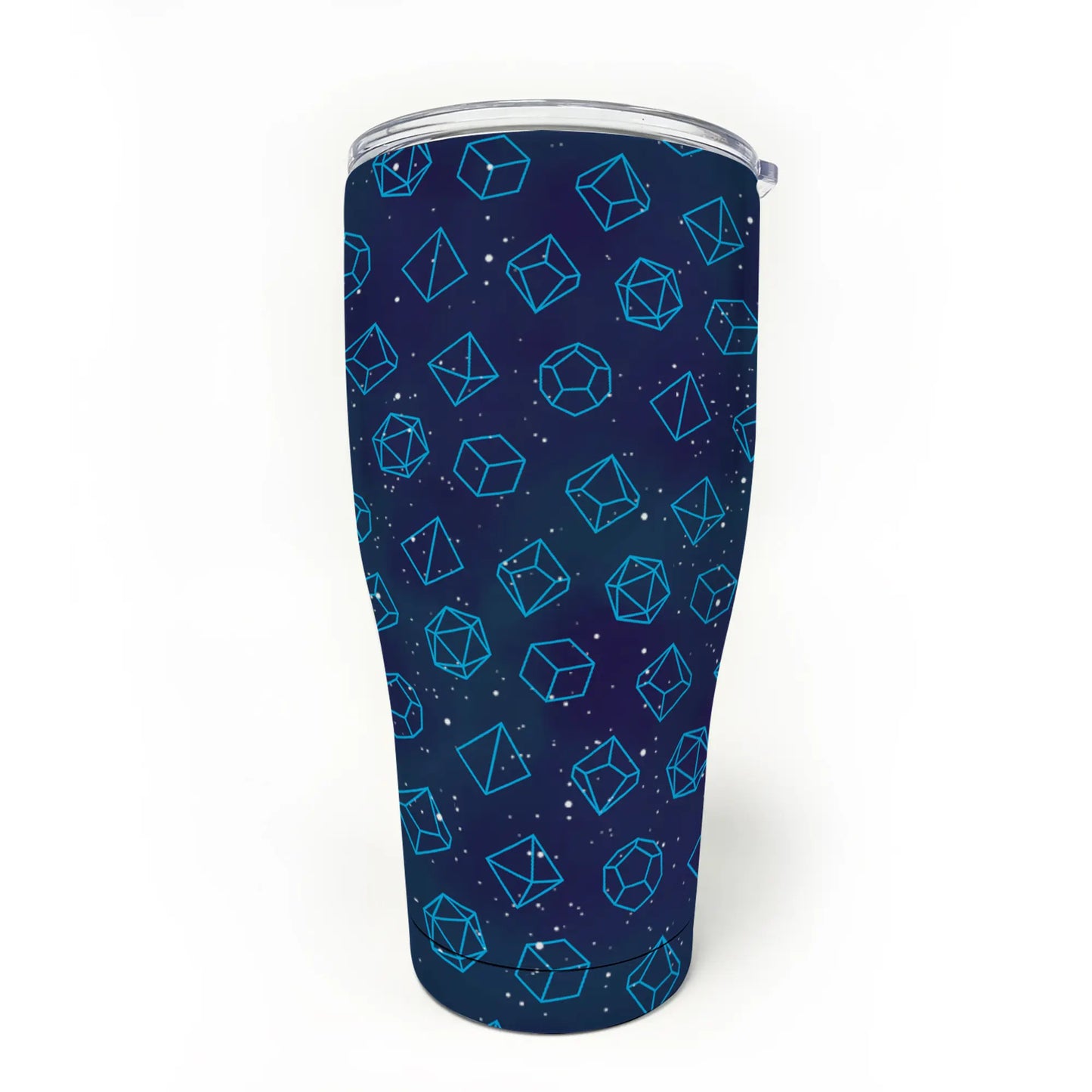 Blue Dice Set Tumbler