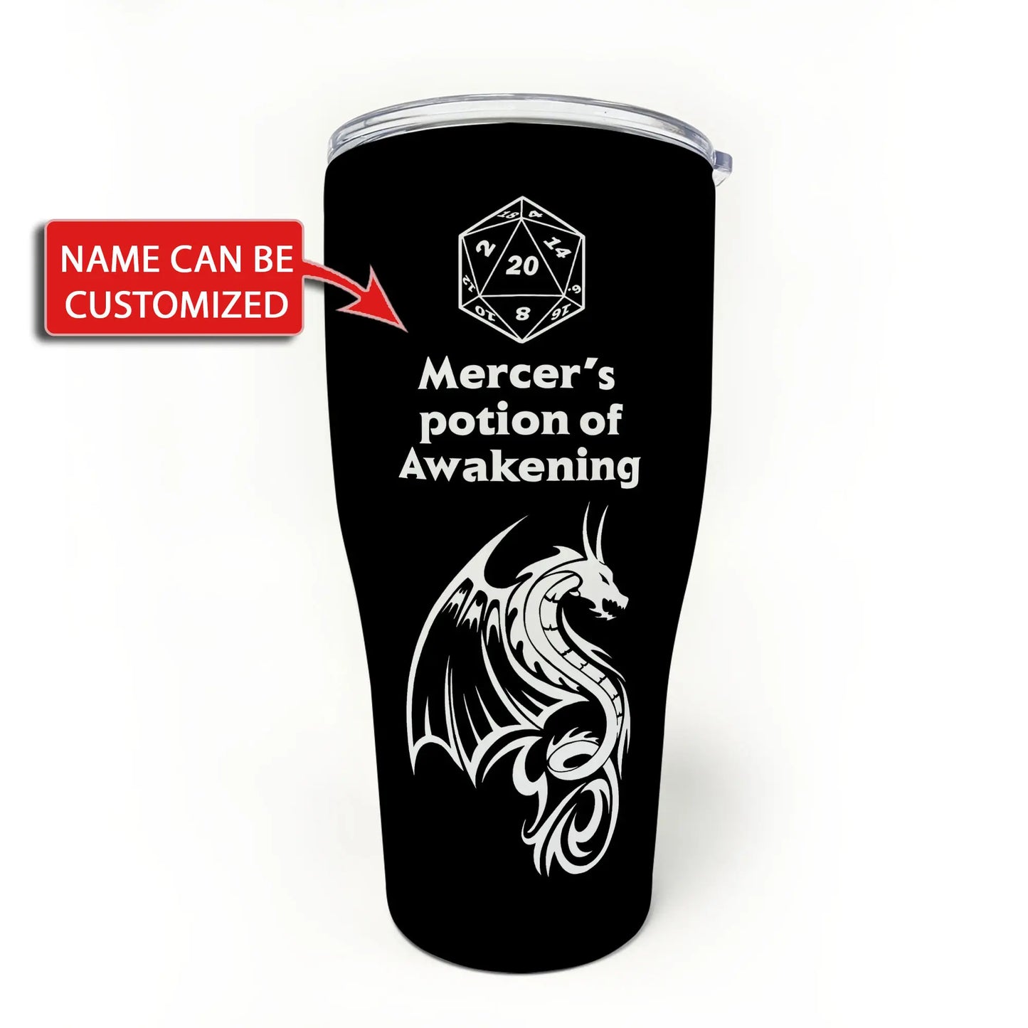 Customized Potion of Awakening Tumbler