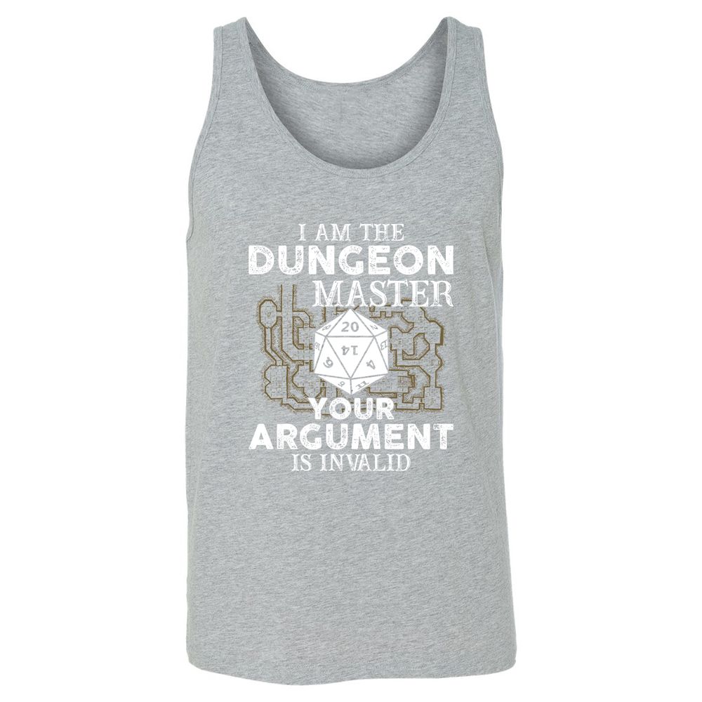 I Am the Dungeon Master – Your Argument Is Invalid - Athletic Heather - 4