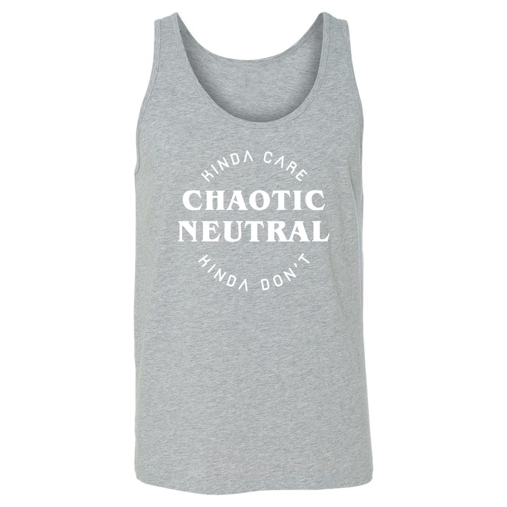 Chaotic Neutral Unisex Jersey Tank - Athletic Heather - 4