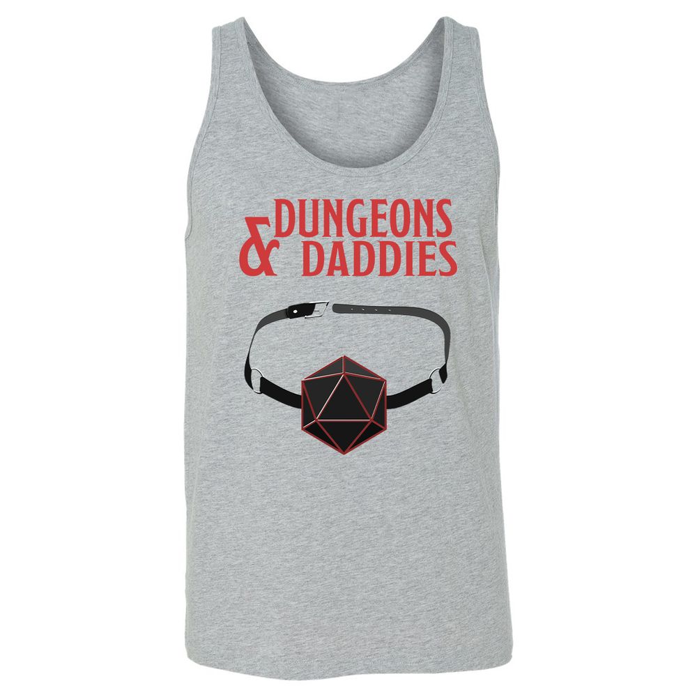 Dungeons And Daddies Unisex Jersey Tank - Athletic Heather - 4
