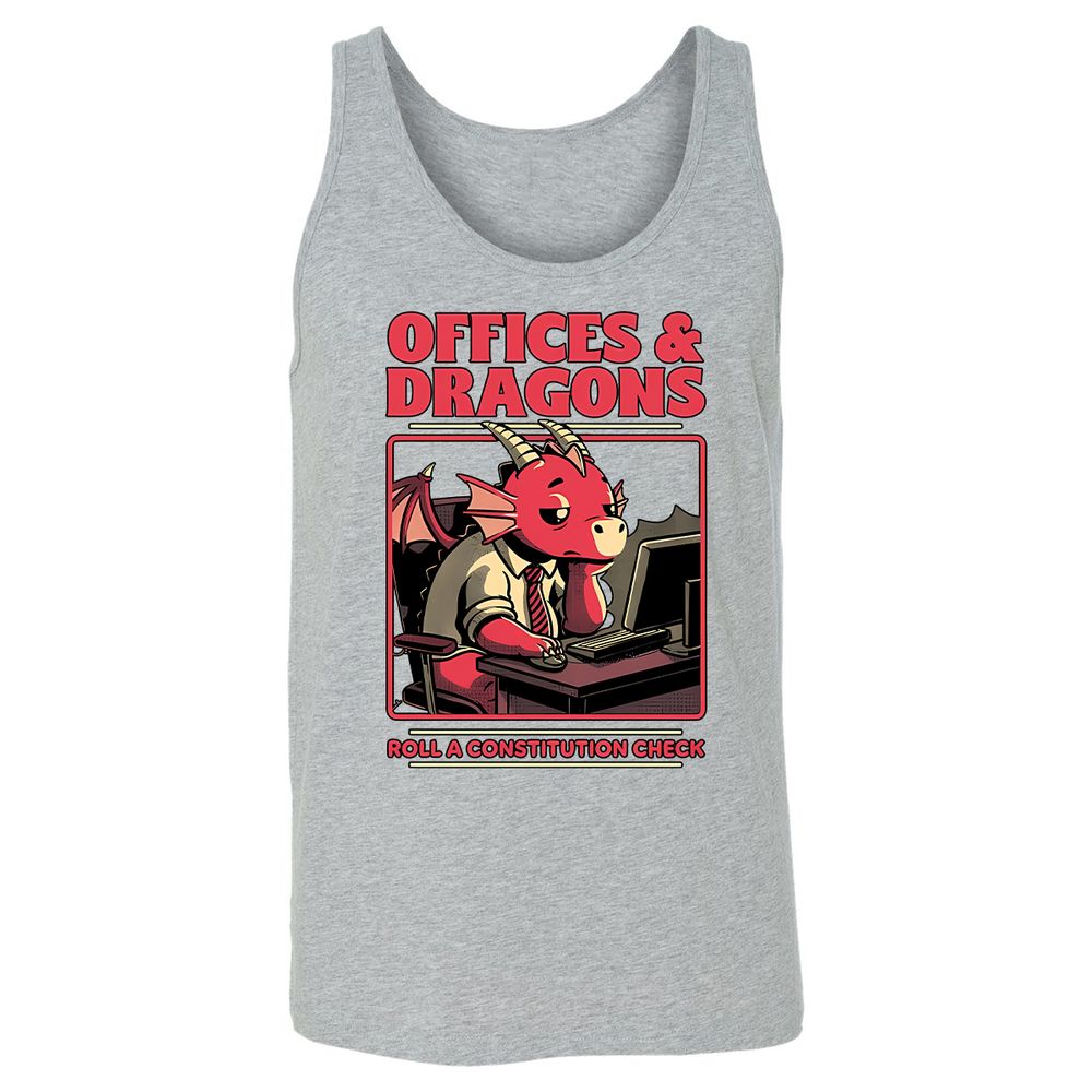 Dragon Office - Athletic Heather - 4