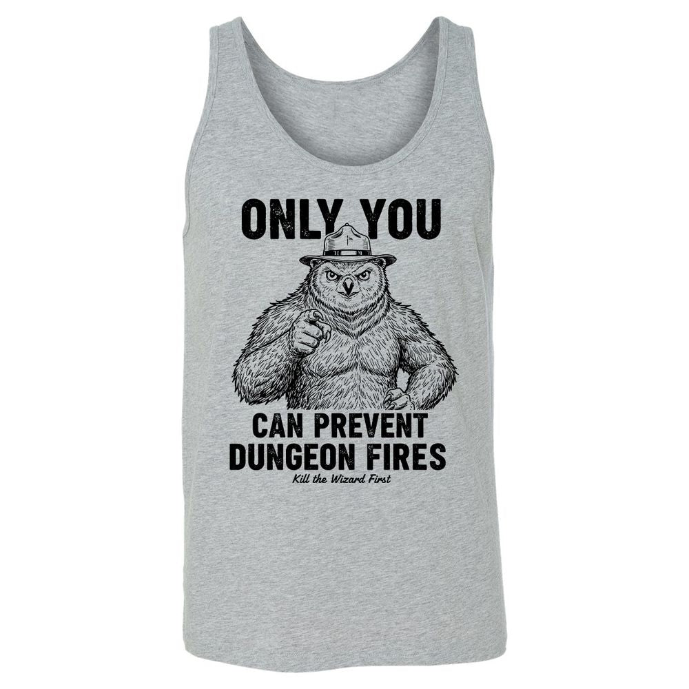 Only You Can Prevent Dungeon Fires - Athletic Heather - 4