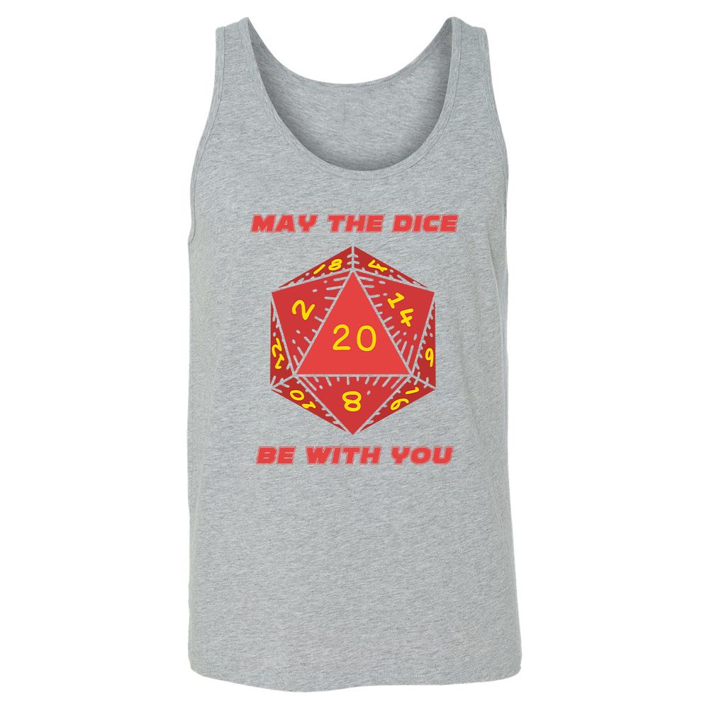 May the Dice Be With You - Athletic Heather - 4