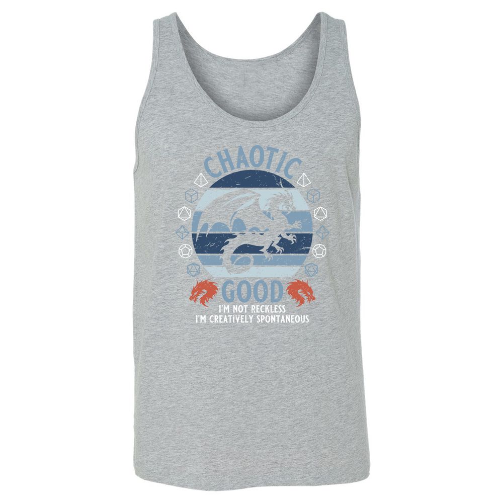 Chaotic Good 2 Unisex Jersey Tank - Athletic Heather - 4