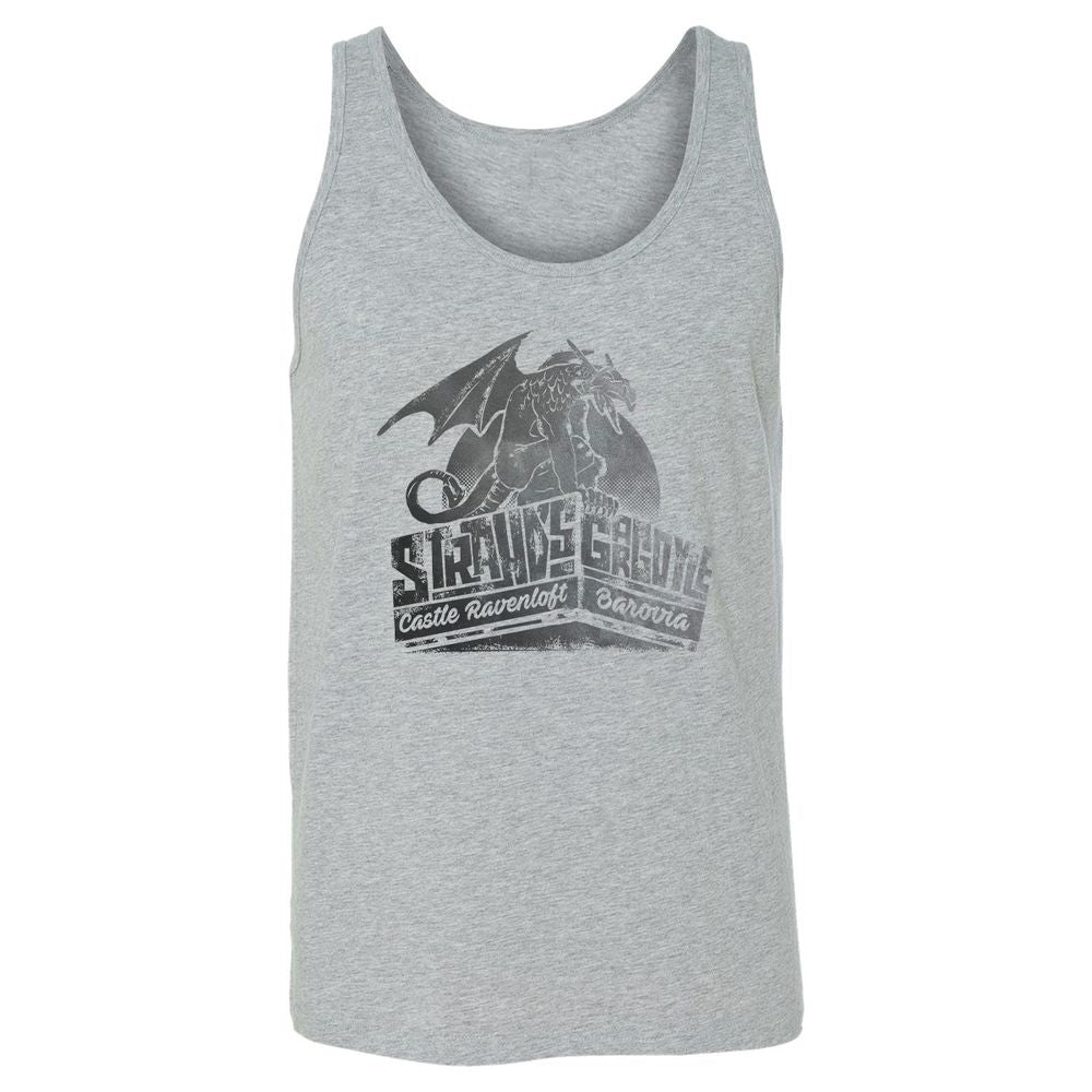 Strahd’s Gargoyle Unisex Jersey Tank - Athletic Heather - 4