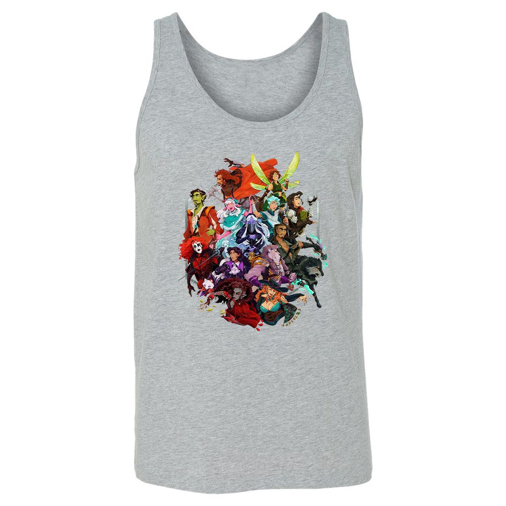 The Chaotic Company – A Fantasy Adventuring Party - Athletic Heather - 4