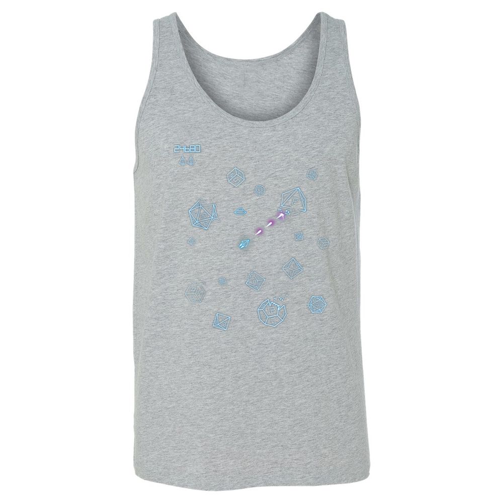 The Dices Game Unisex Jersey Tank - Athletic Heather - 4