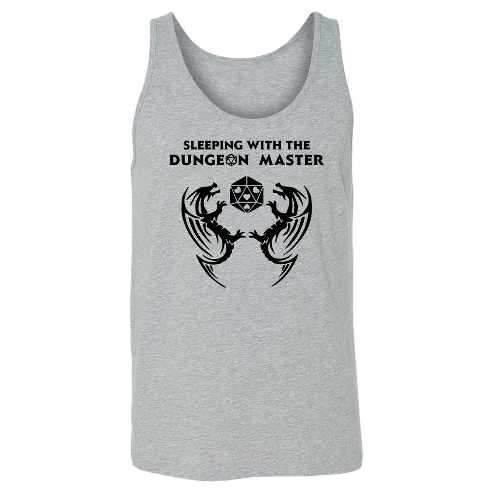 Sleeping With The DM Unisex Jersey Tank - Athletic Heather - 4