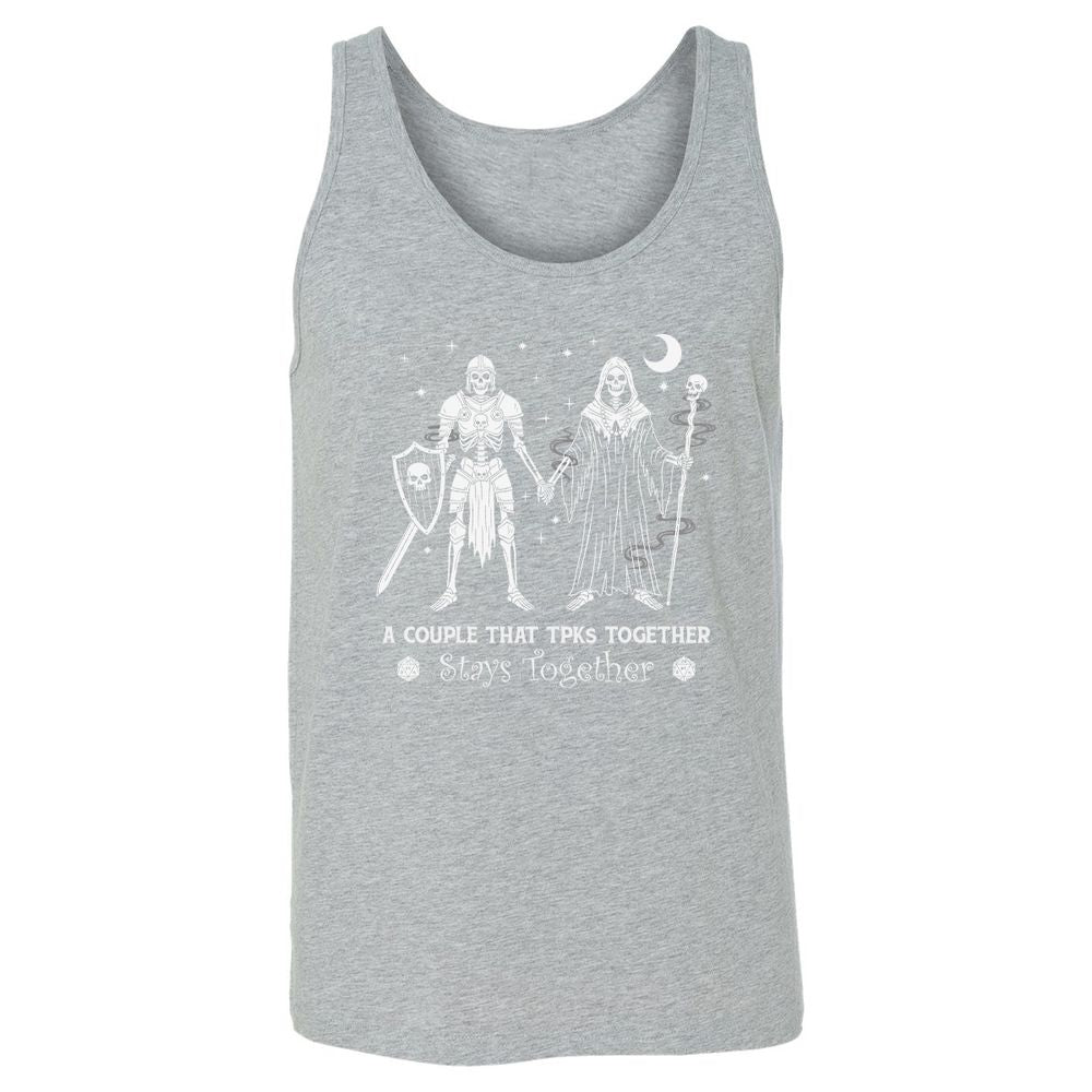 TPK Love – Skeleton Couple - Athletic Heather - 4