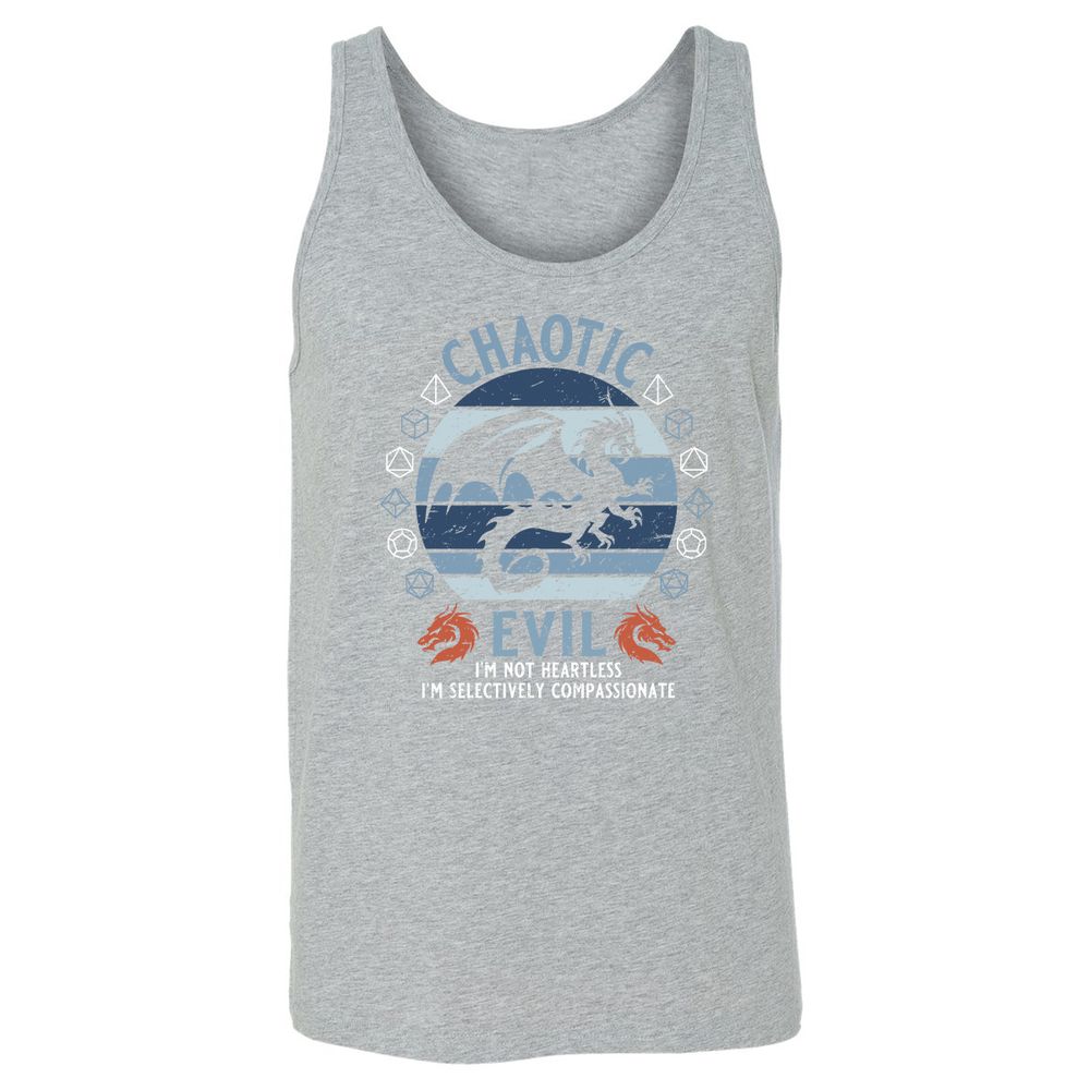 Chaotic Evil 2 Unisex Jersey Tank - Athletic Heather - 4