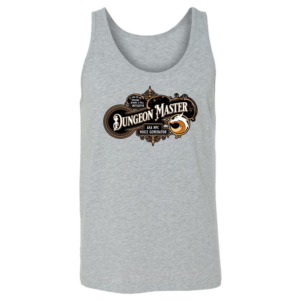 Dungeon Master Unisex Jersey Tank - Athletic Heather - 4