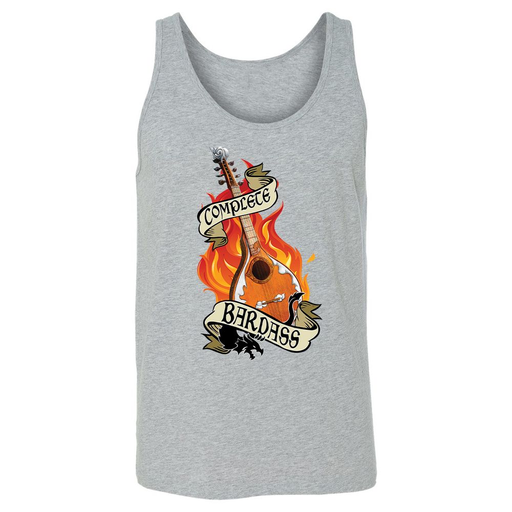 Complete Bardass Unisex Jersey Tank - Athletic Heather - 4