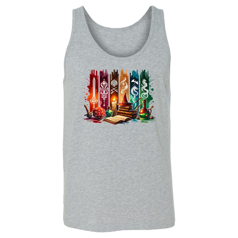 DnD Classes Unisex Jersey Tank - Athletic Heather - 4