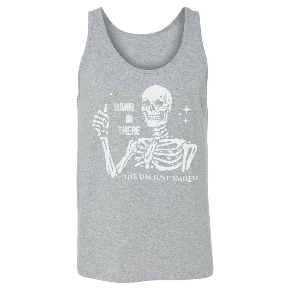 Hang In There – The DM Just Smiled Skeleton - Athletic Heather - 4