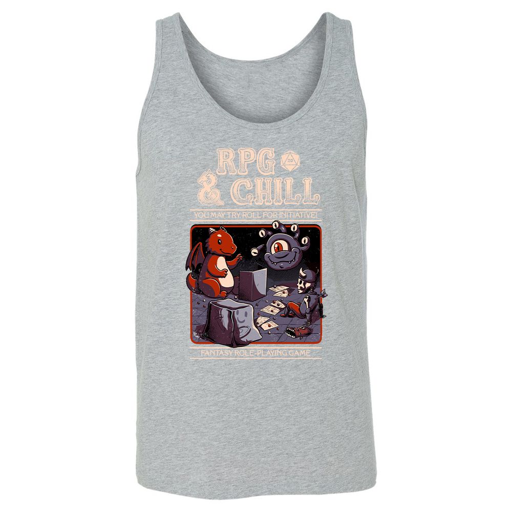 RPG & CHILL - Athletic Heather - 4