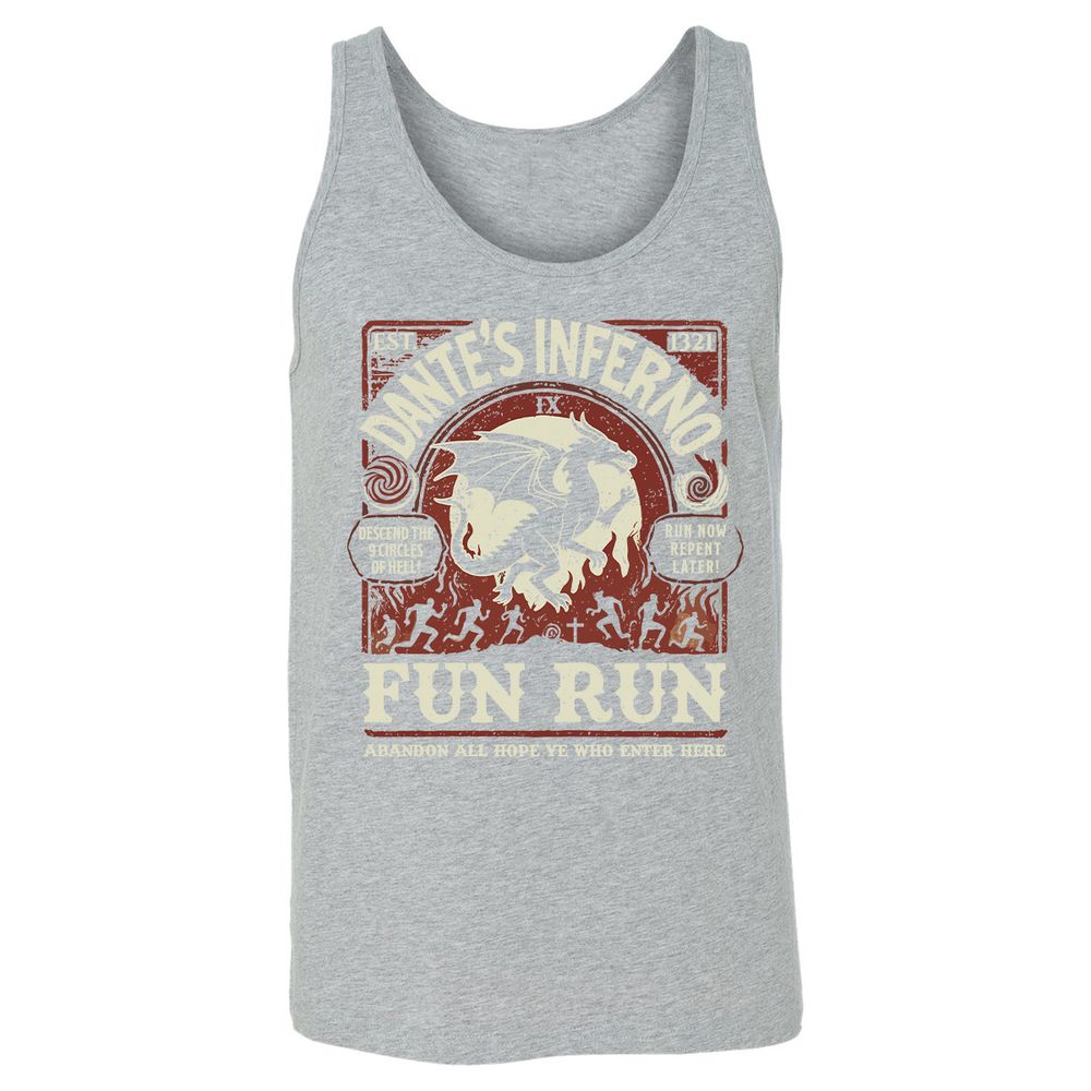 Dante’s Inferno Fun Run – Faerun Fantasy - Athletic Heather - 4