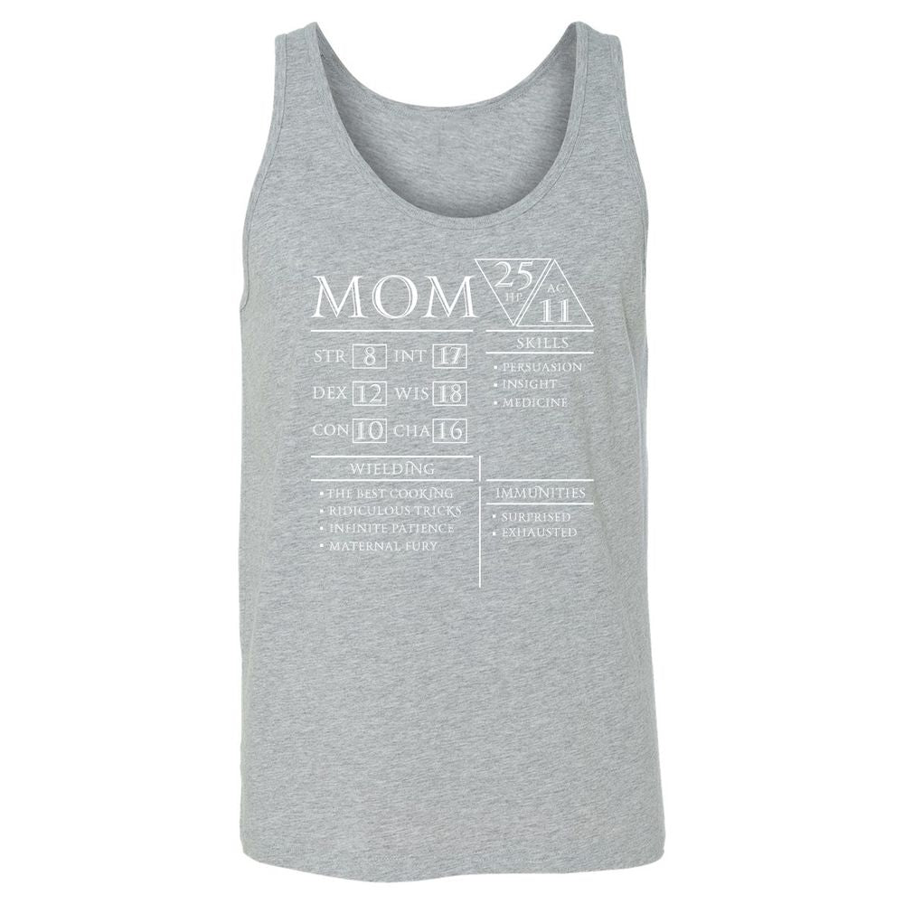 Mom Stats - Athletic Heather - 4