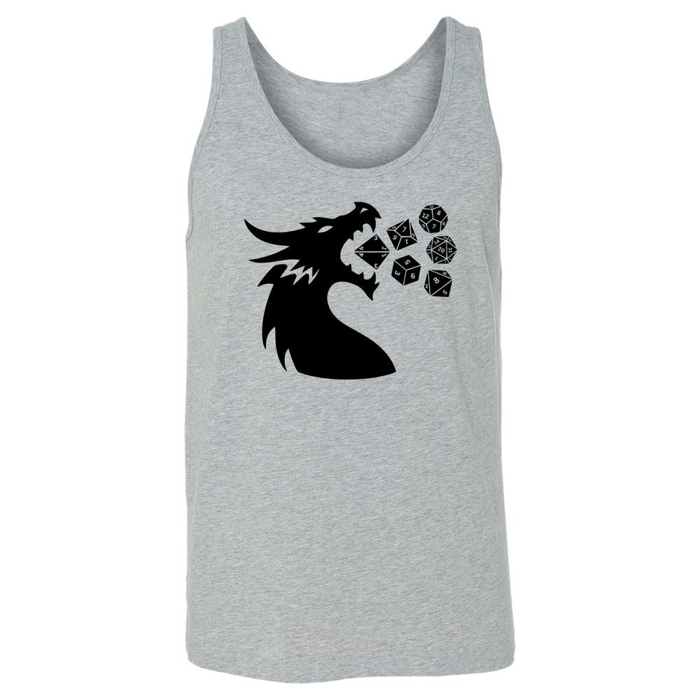 Pac And Dragon Unisex Jersey Tank - Athletic Heather - 4