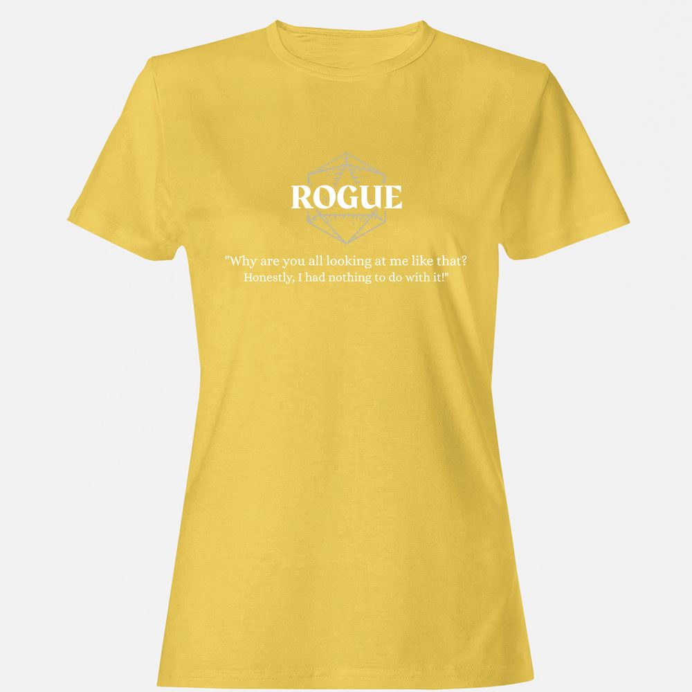 Rogue – Why Are You All Looking At Me Like That Women's T-Shirt - Daisy - 4