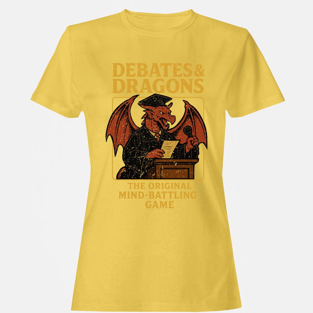 Debates & Dragons Women's T-Shirt - Daisy - 4