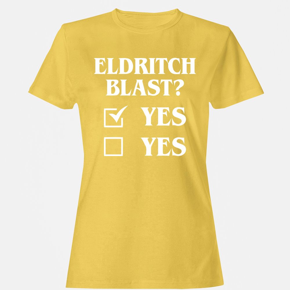 Eldritch Blast Yes Women's T-Shirt - Daisy - 4