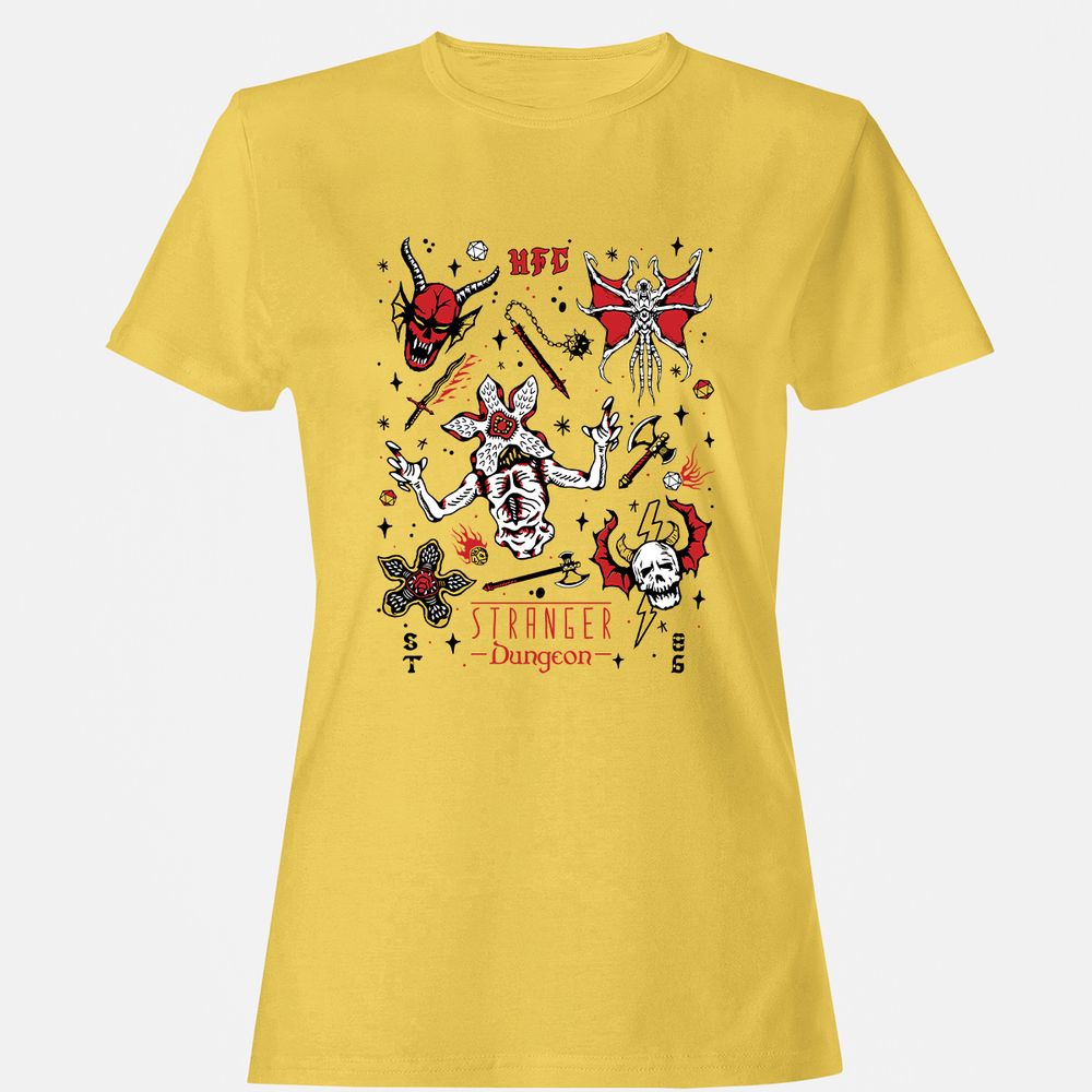 STRANGER DUNGEON Women's T-Shirt - Daisy - 4