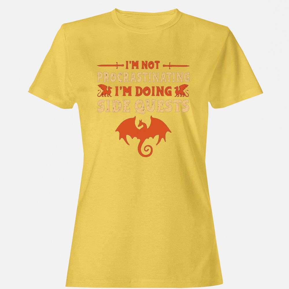 I'm Doing Side Quests Women's T-Shirt - Daisy - 4