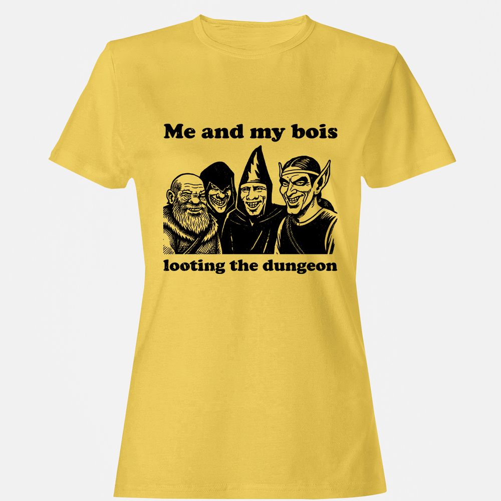 Me and my bois looting the dungeon Women's T-Shirt - Daisy - 4