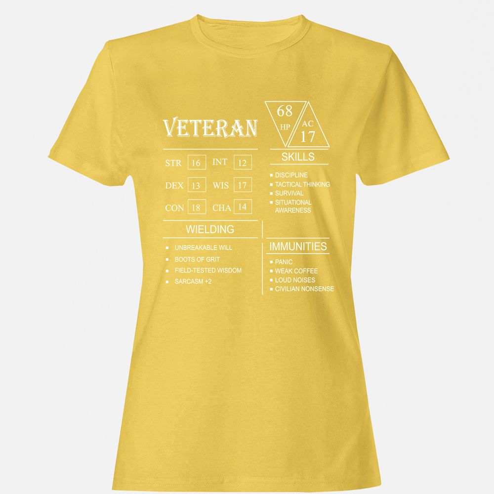 Veteran New Women's T-Shirt - Daisy - 4