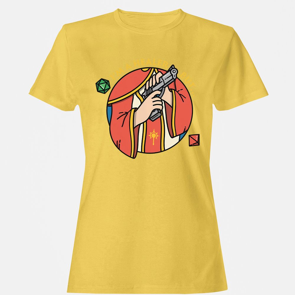 I'm A Healer But Women's T-Shirt - Daisy - 4