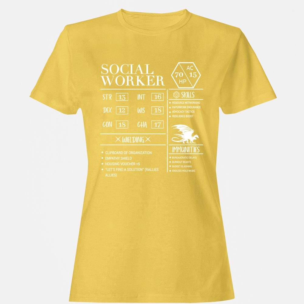 Social Worker New Women's T-Shirt - Daisy - 4