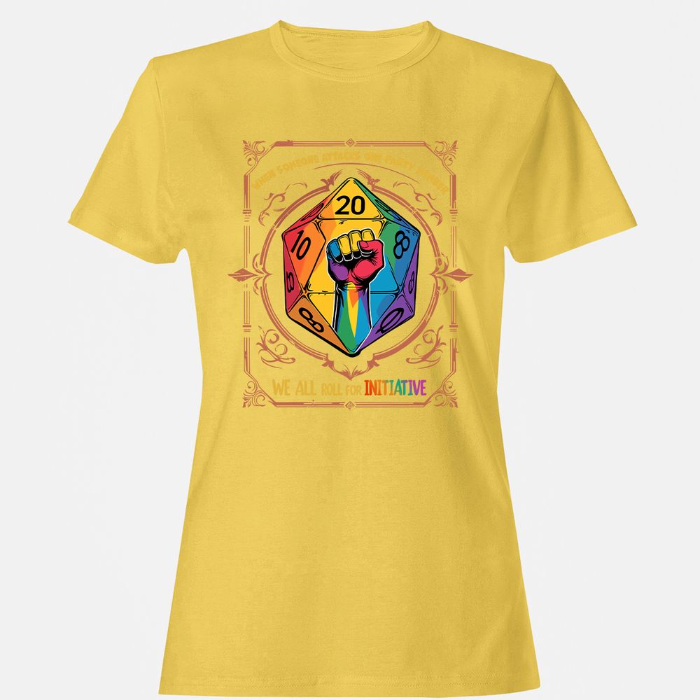 Roll For Initiative Women's T-Shirt - Daisy - 4