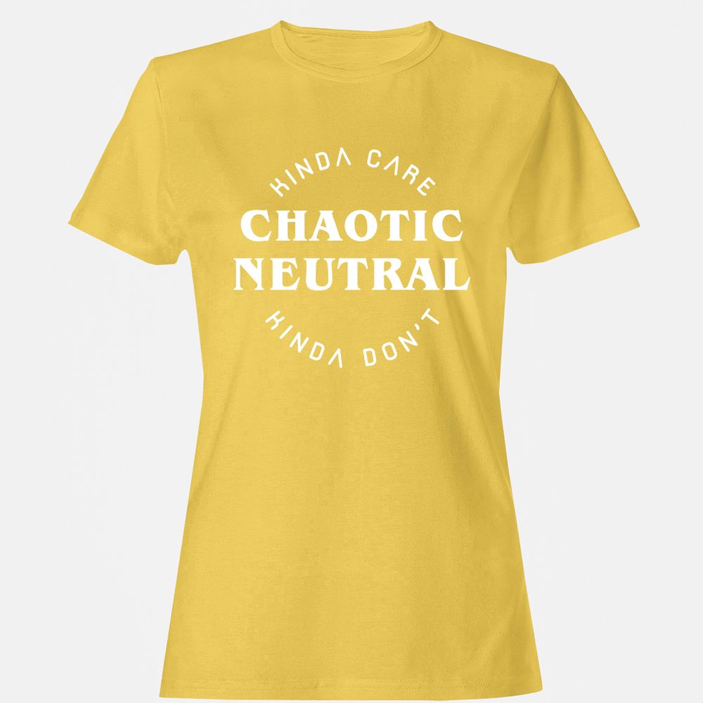 Chaotic Neutral Women's T-Shirt - Daisy - 4