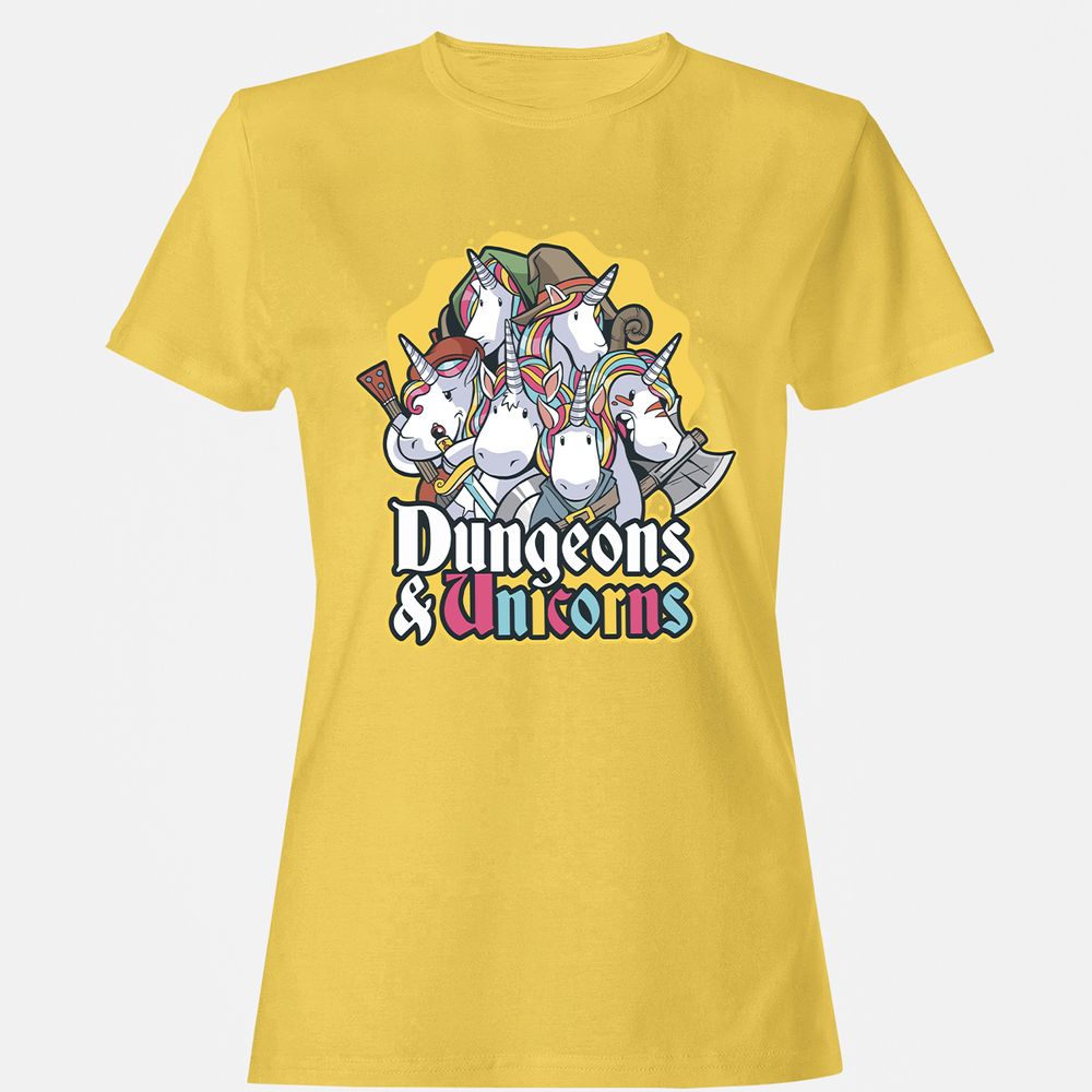 Dungeons And Unicorns Women's T-Shirt - Daisy - 4