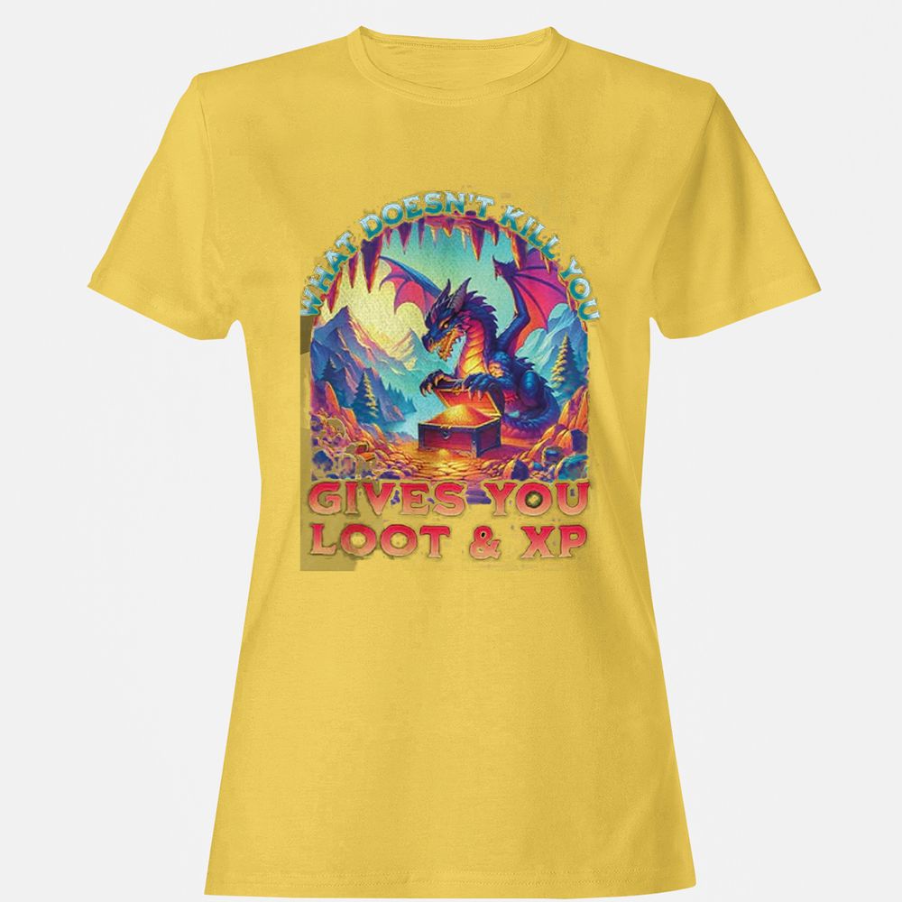 What Doesn't Kill You Give You Loot & XP Women's T-Shirt - Daisy - 4