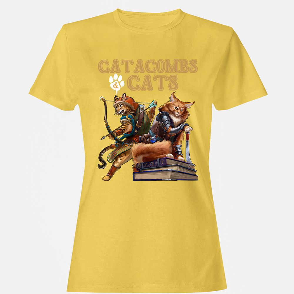 Catacombs & Cats Women's T-Shirt - Daisy - 4