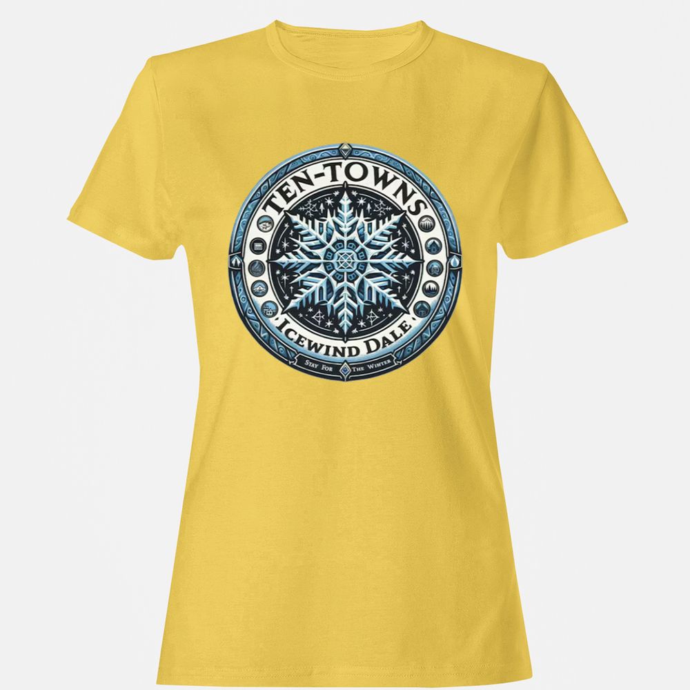 Ten-Towns Icewind Dale Women's T-Shirt - Daisy - 4
