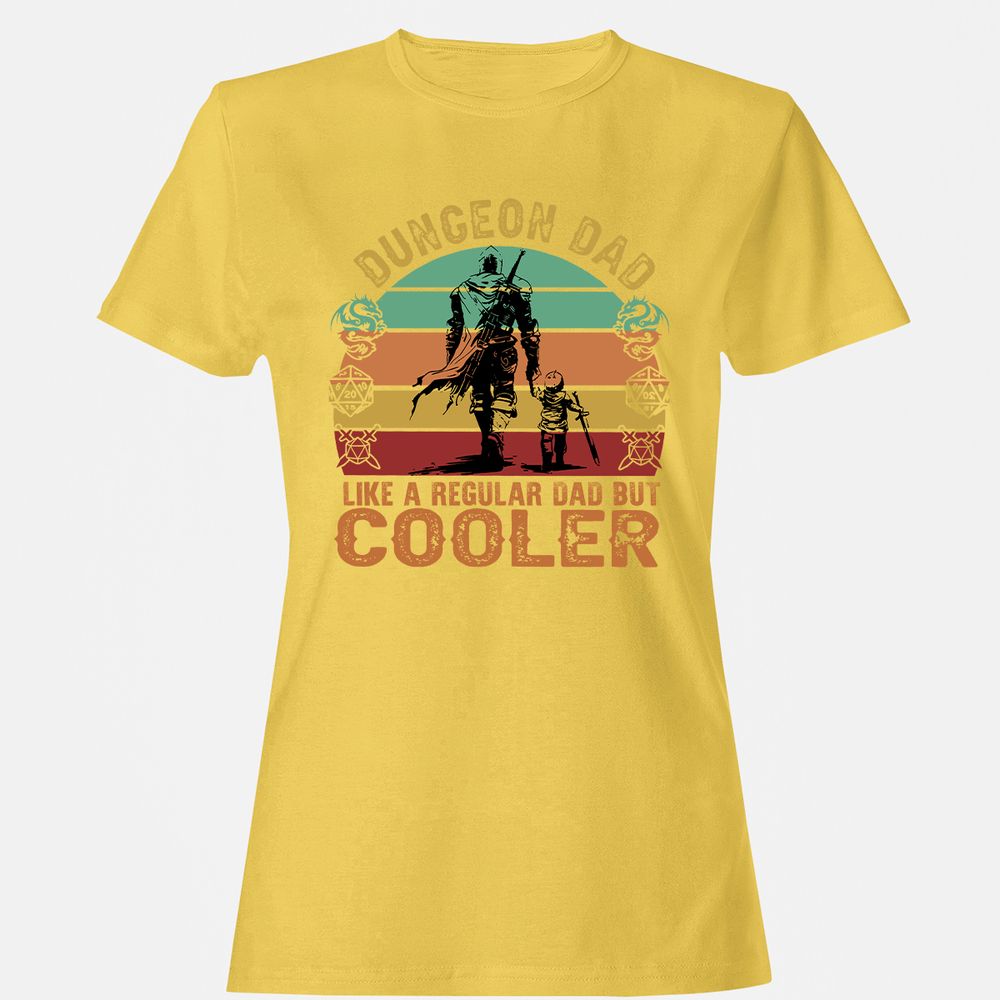 Dungeon Dad Like A Regular Dad Women's T-Shirt - Daisy - 4