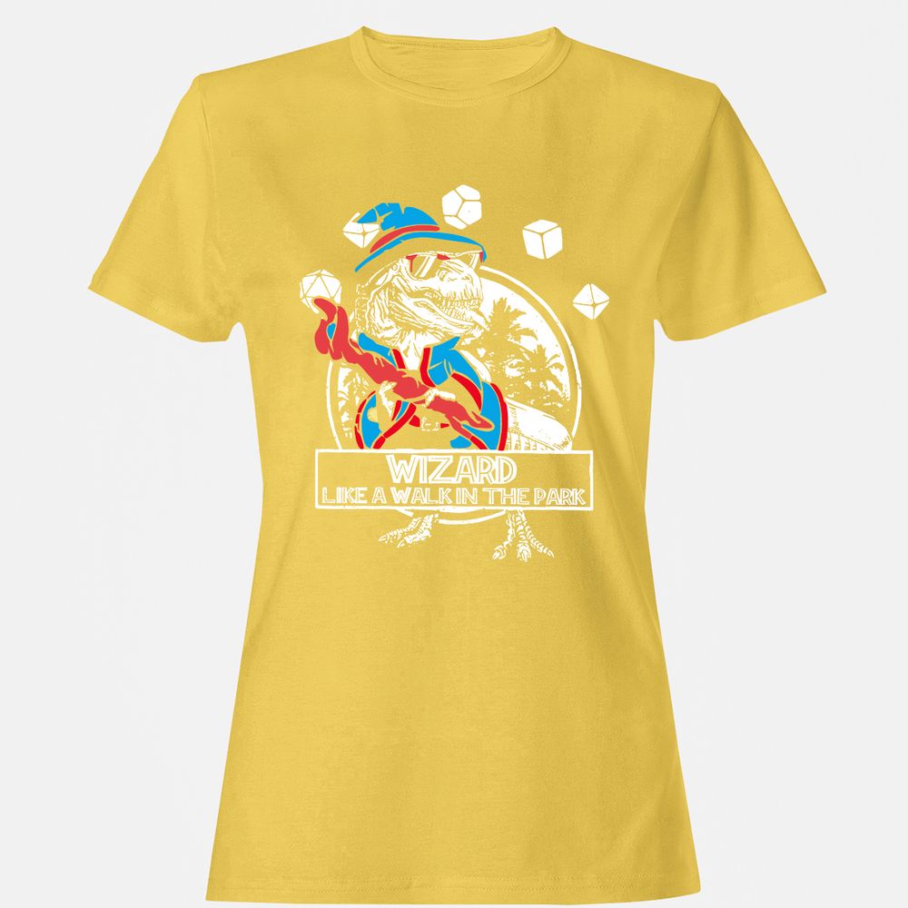 Wizard Like The Walk In The Park Women's T-Shirt - Daisy - 4
