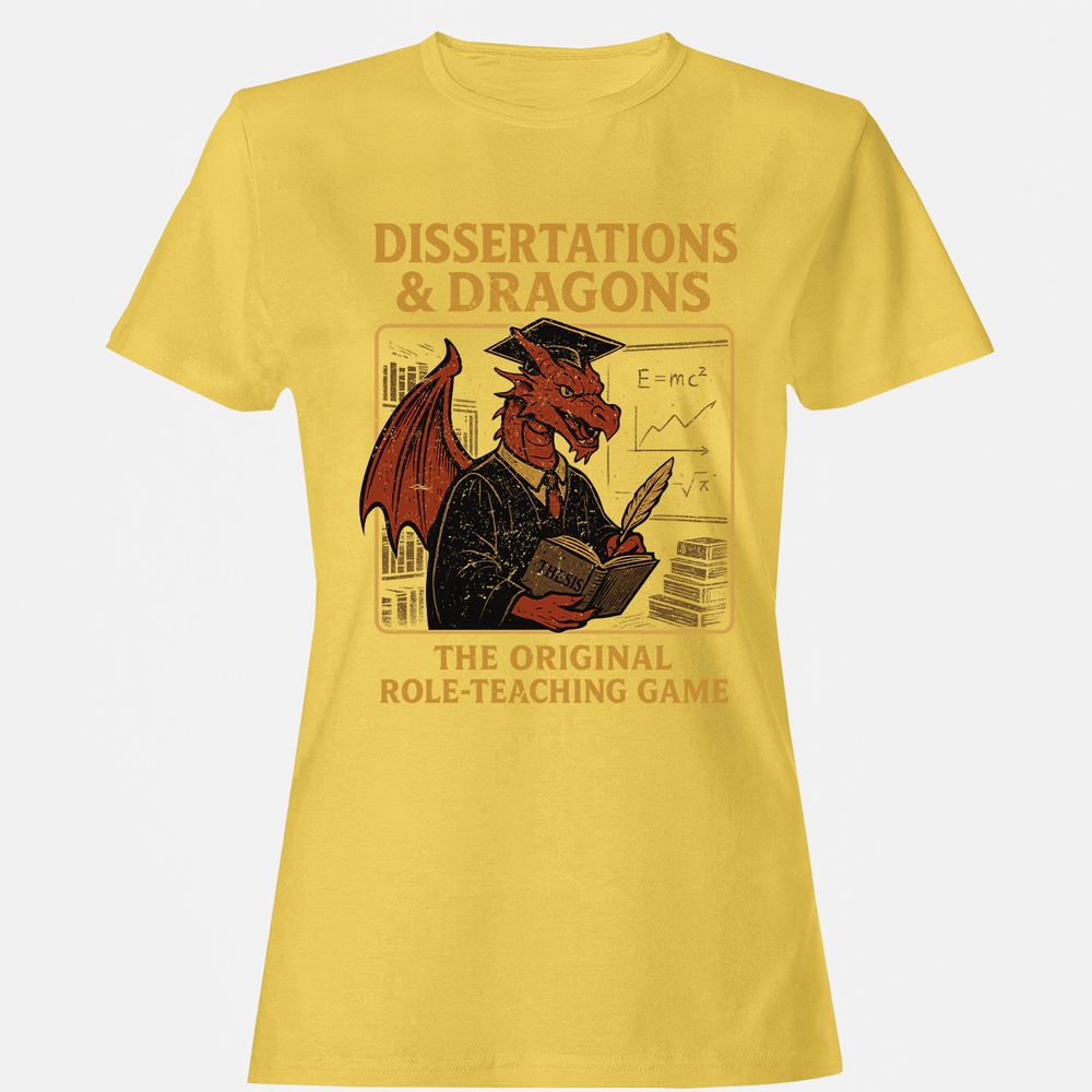 Disserations & Dragons Women's T-Shirt - Daisy - 4