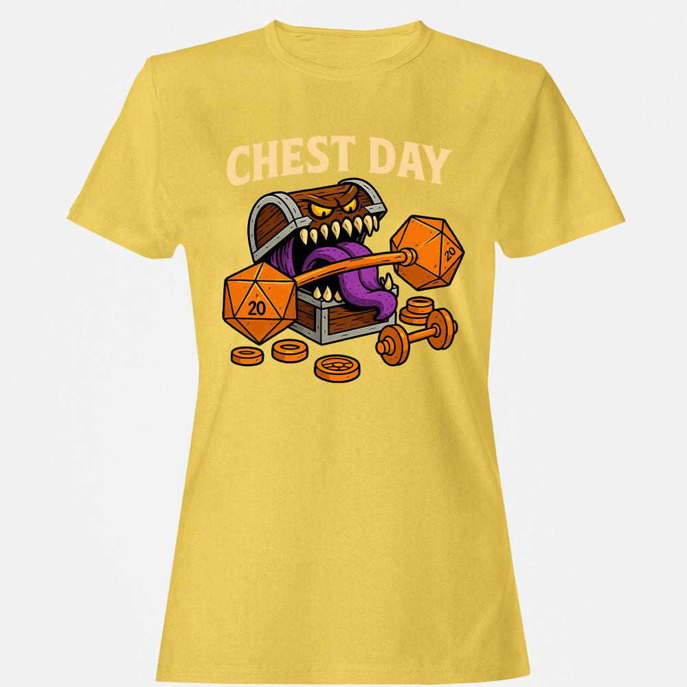 Chest Day Women's T-Shirt - Daisy - 4
