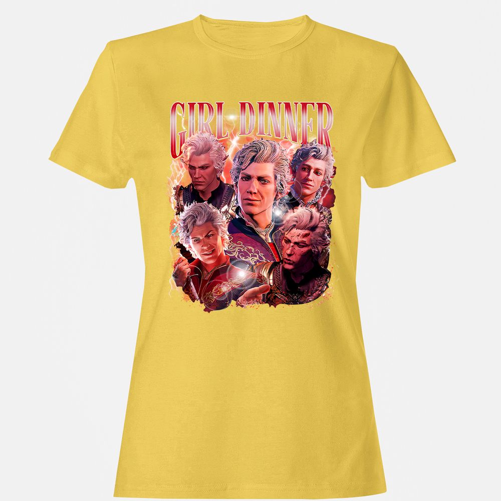 Astarion Girl Dinner Women's T-Shirt - Daisy - 4