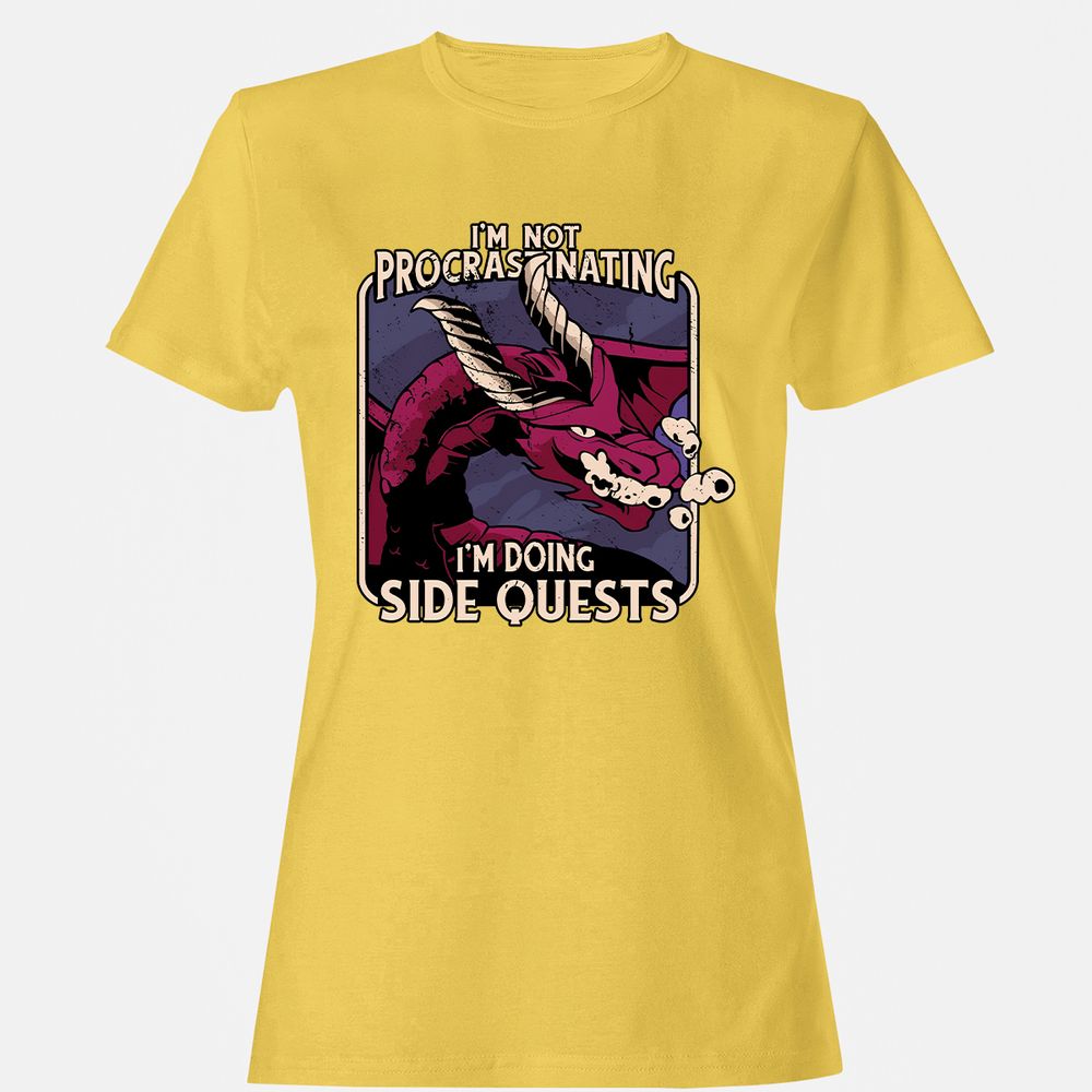 Doing Side Quests Women's T-Shirt - Daisy - 4