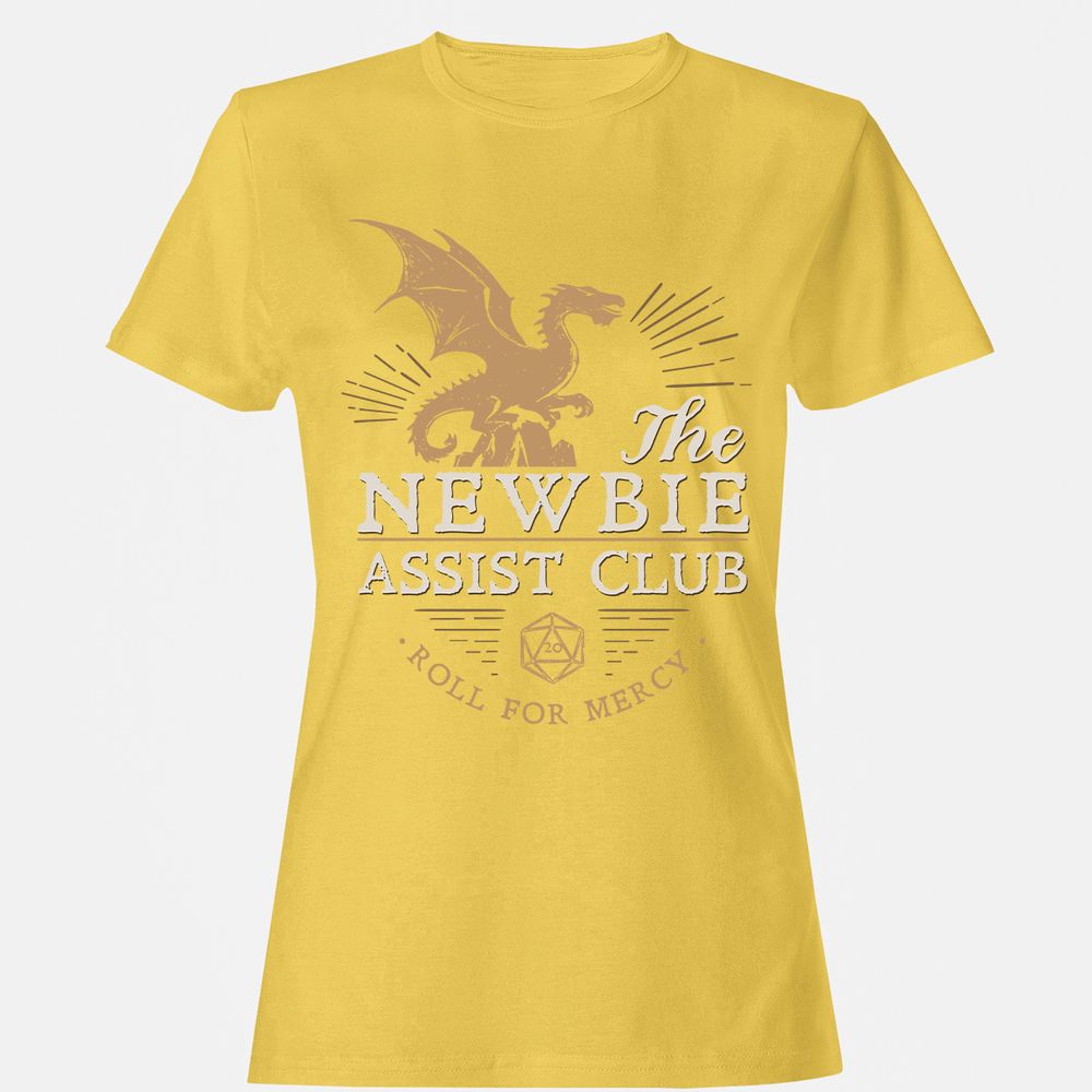 The Newbie Assist Club Women's T-Shirt - Daisy - 4